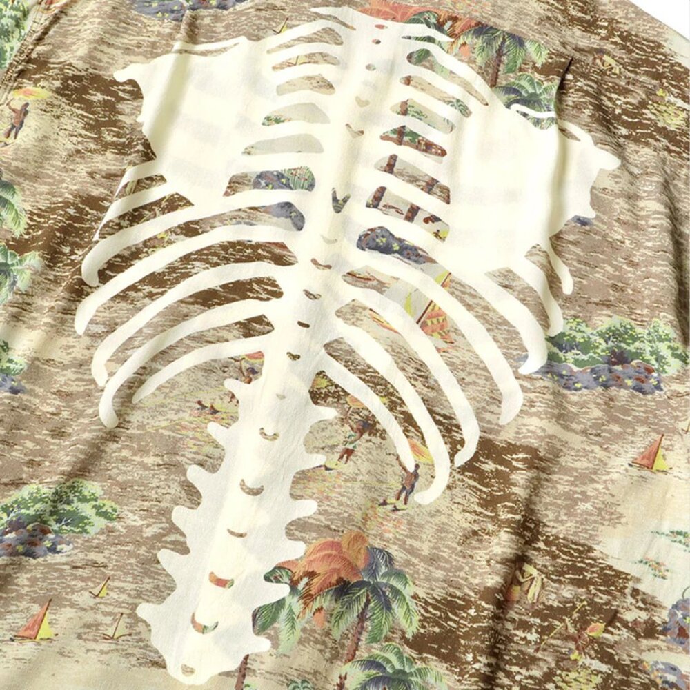 Kapital Hawaiian Bone Shirt - Picture 2 of 8